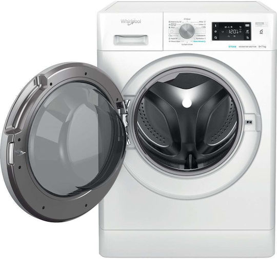 Whirlpool FFWDB 976258 SV EE Mașină de spălat cu uscător 9kg/7kg Cu aburi 1600 Rotiri