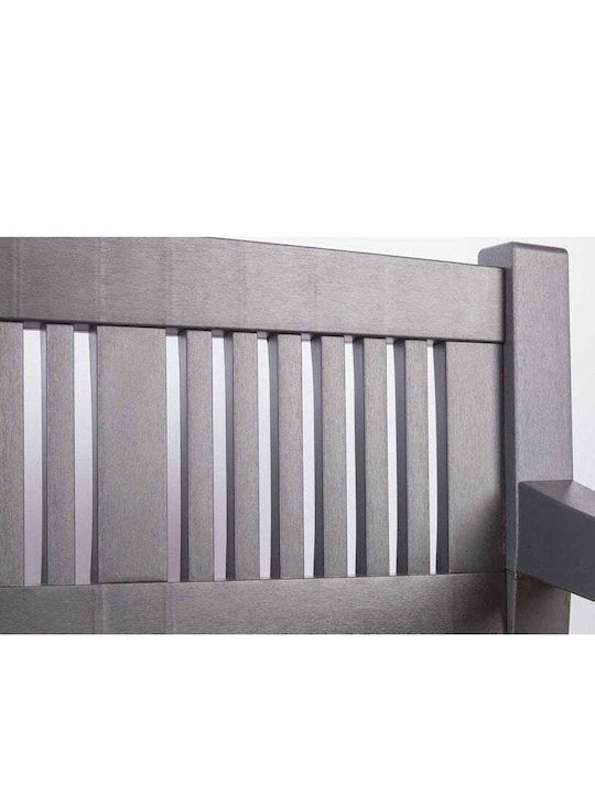 Salzburg Outdoor Bench Plastic with Chest 130x60x85cm