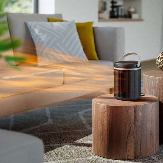 Philips 3000 Series Κεραμικό Αερόθερμο Δωματίου Δαπέδου Μαύρο 2000W