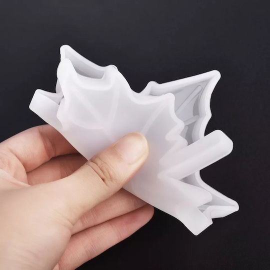 Silicone Mold Coaster Plane Tree Leaf 12x12cm