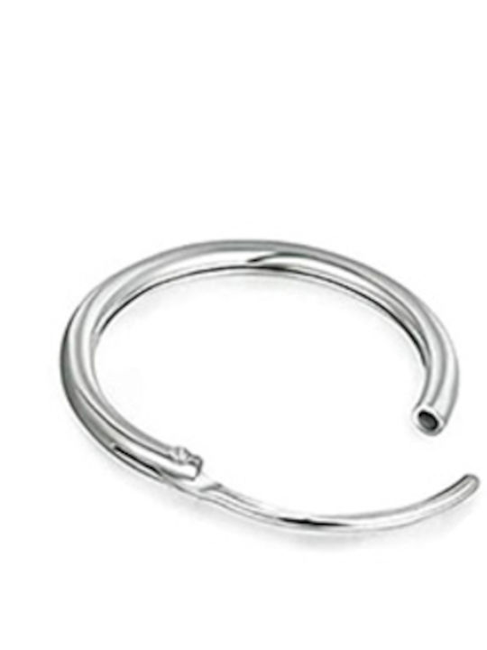 Bode Men's Earrings Hoops made of Silver
