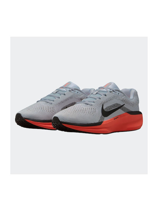 Winflo 11 Sport Shoes Running Pure Platinum / Black - Bright Crimson
