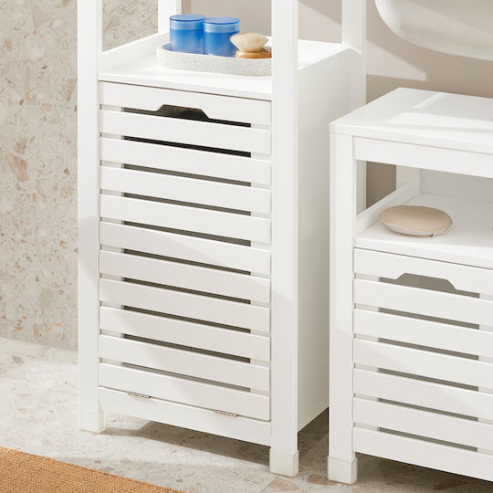 SoBuy Bathroom Cabinet L42xW30xH90cm White