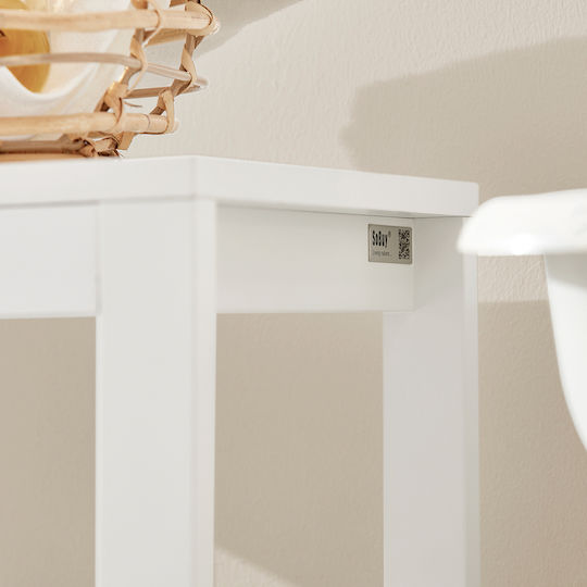 SoBuy Bathroom Cabinet L42xW30xH90cm White
