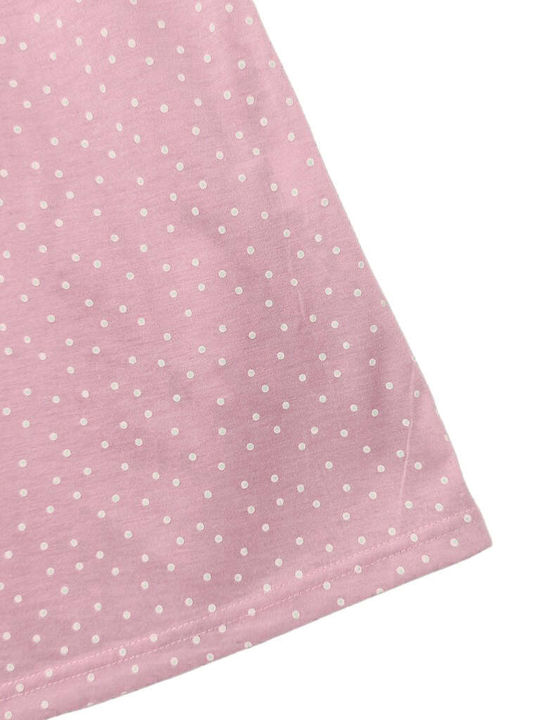 Ustyle Sommer Damen Nachthemd Pink