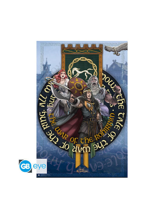 Αφίσα Lord Rings Twotr Characters Maxi Poster 61x91.5 #681 Gbydco672