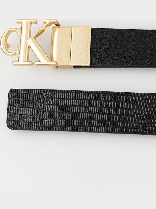 Leather Women's Belt Black