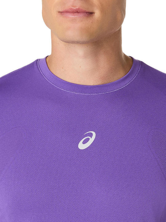 Road Seamless Αθλητικό T-shirt Μωβ