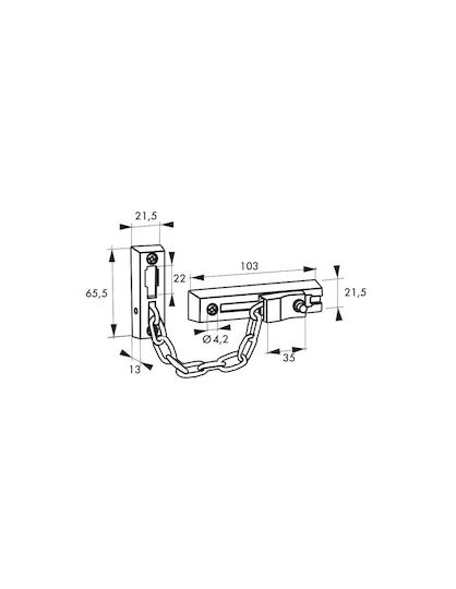 Türgriffe & Haken Türgriff Nickel Thirard 00209412