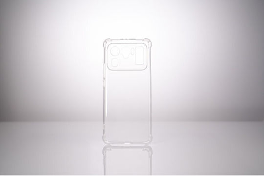 Husă Telefon Spacer Xiaomi Mi 11 Ultra 5g Spacer Grosime 1.5 Mm Protecție Suplimentară Împotriva Șocurilor Pe Colțuri Material TPU Flexibil Transparent sppc-xi-mi-11u5g-clr