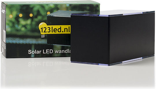123led Wall Mounted Solar Light 40lm Warm White 3000K with Photocell IP54
