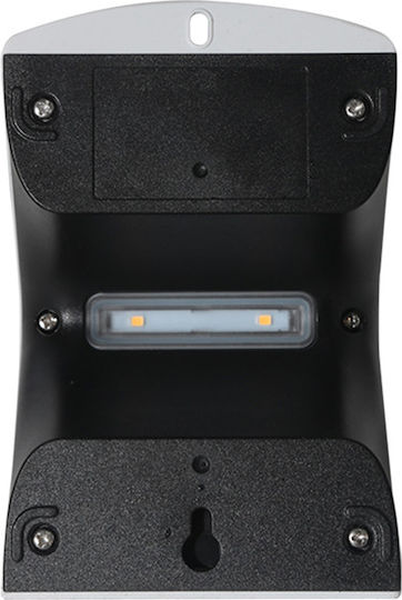 123led Επιτοίχιο Ηλιακό Φωτιστικό 1.5W 220lm Θερμό Λευκό 3000K με Αισθητήρα Κίνησης και Φωτοκύτταρο IP65