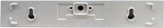123led Wall Mounted Solar Light 6W 900lm Warm White 3000K with Motion Sensor and Photocell IP65