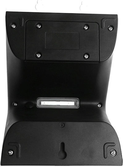 123led Wall Mounted Solar Light 4W 500lm Warm White 3000K with Motion Sensor and Photocell IP65