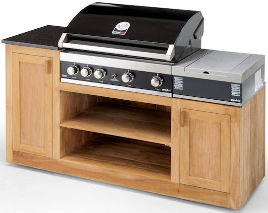 GrandHall Commercial Cooktop 4.4kW 49x61x29cm