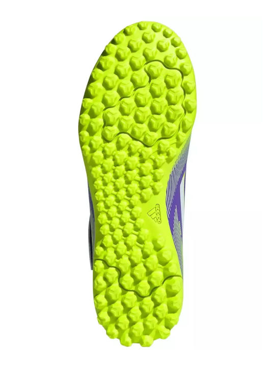 F50 Club Kids Turf Soccer Shoes without Laces Purple