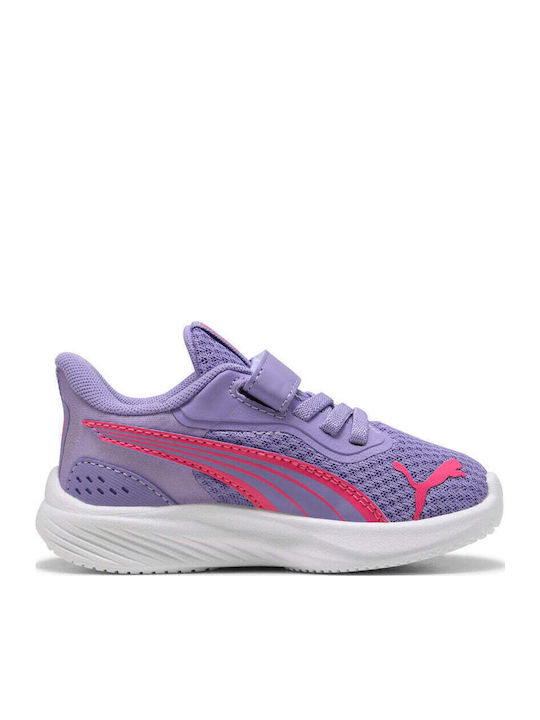 Pounce Ac+inf Αθλητικά Παιδικά Παπούτσια Running με Σκρατς Ροζ