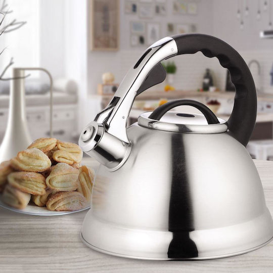 Maestro Βραστήρας Ανοξείδωτος Ασημί 2800ml