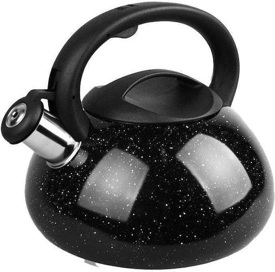 Maestro Maestro Rostfreier Stahl Teekessel Schwarz 2500ml