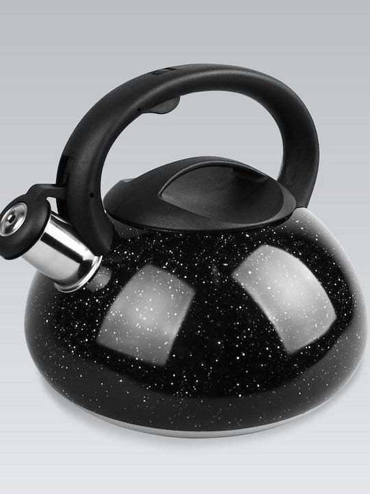 Maestro Maestro Rostfreier Stahl Teekessel Schwarz 2500ml