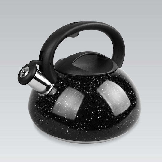Maestro Maestro Rostfreier Stahl Teekessel Schwarz 2500ml