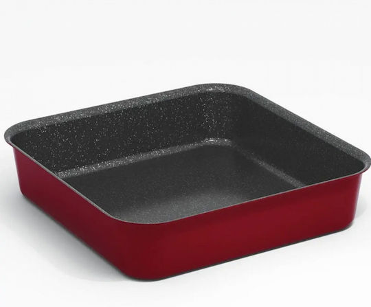 Keystone Electra Granite Tavă De Copt Din Aluminiu Cu Acoperire Din Piatră Roșie