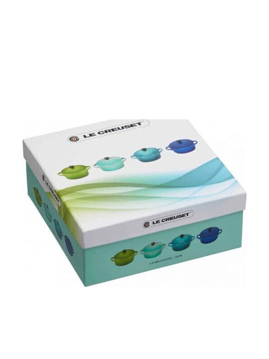 Le Creuset Cast Iron Pots Set 4 Pieces