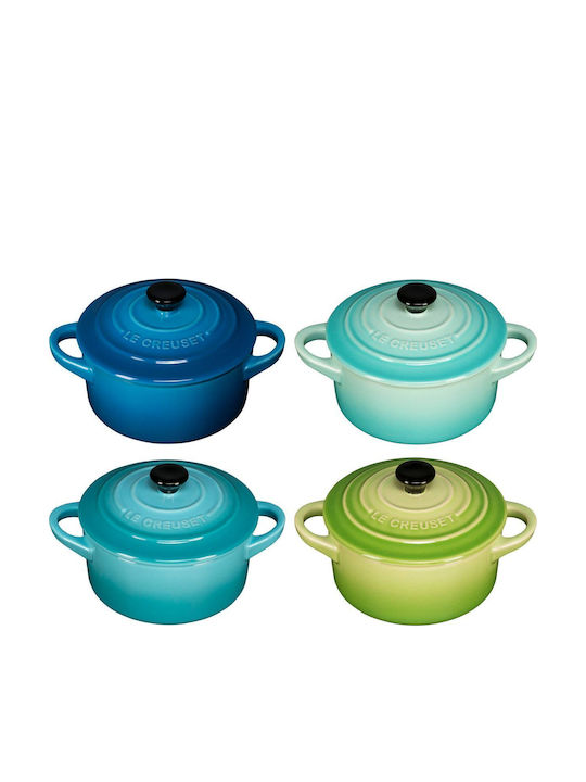 Le Creuset Cast Iron Pots Set 4 Pieces