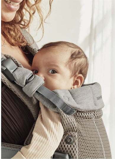 BabyBjorn Classic Carrier Harmony Mesh Gray with Maximum Weight 15kg