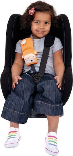 Trunki Car Seat Belt Pads Snoozihedz Orange