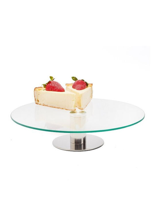Secret de Gourmet Cake Stand Transparent 30x30cm