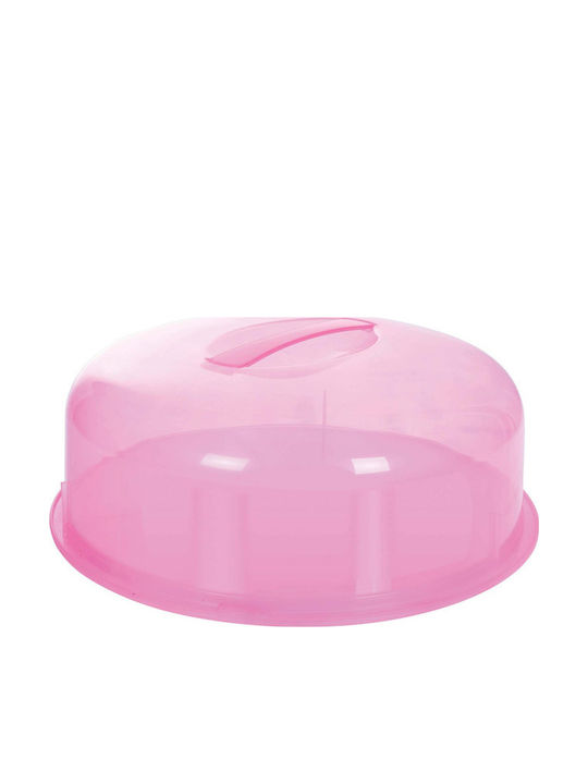 Cyclops Sweety Тортна Форма Пластмасова С Капак Розова 31.7x12.5x12.5см