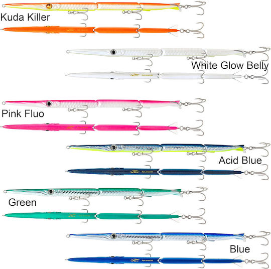 Jack Fin Stylo Jointed 25.5cm 33gr Blue Artificial Bait