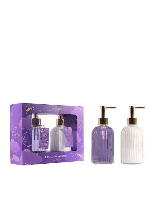 The Luxury Bathing Company Heavenly Hands Lavender Σετ Περιποίησης για Καθαρισμό Σώματος