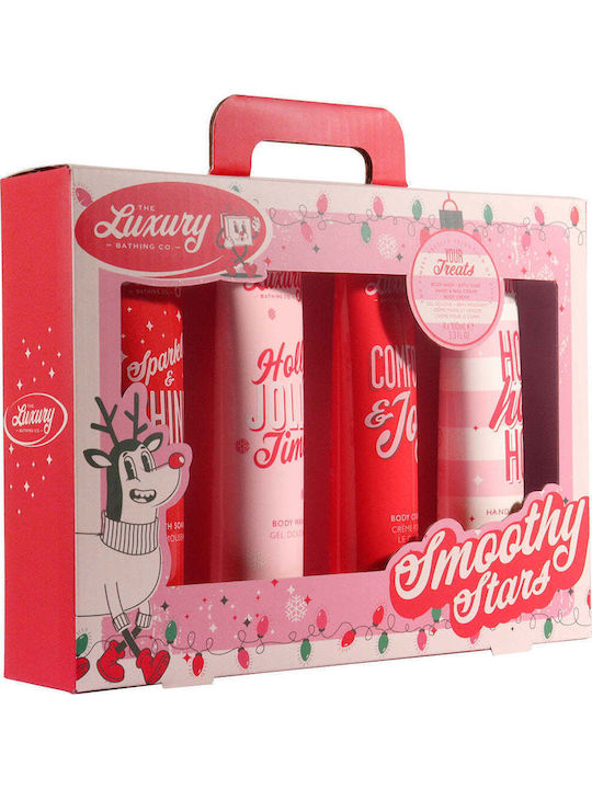 The Luxury Bathing Company Smoothy Stars Candy Canes Σετ Περιποίησης για Καθαρισμό Σώματος The Luxury Bathing Company Smoothy Stars Candy Canes Σετ Περιποίησης για Καθαρισμό Σώματος
