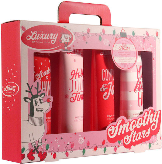 The Luxury Bathing Company Smoothy Stars Candy Canes Set Îngrijire pentru Curățare corp