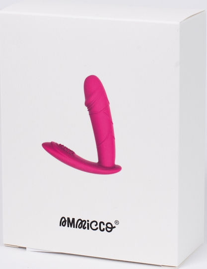 Ammicco Realistisch Vibrator mit Fernbedienung Rosa