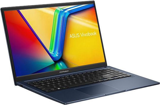 Asus Vivobook 15 X1504VA-BQ721W 15.6" Full HD Тъчскрийн (i7-1355U/16GB/512GB SSD/Windows 11 Home) Тихосиньо (Английски САЩ Клавиатура)