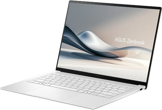 Asus Zenbook S 14 UX5406SA-PZ278X 14" OLED 120Hz (Kern Ultra 7-258V/32GB/1TB SSD/W11 Pro) Scandinavian White (International English Tastatur)
