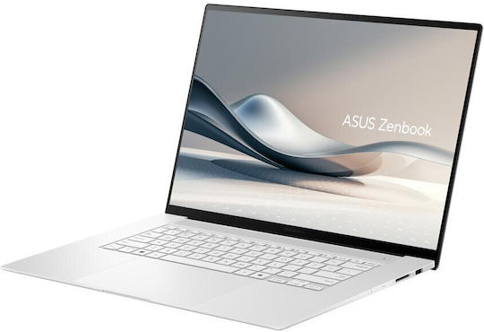 Asus Zenbook S 16 OLED UM5606WA-OLED-RK276X UM5606WA-RK276X 16" 120Hz (Ryzen AI 300 Series-9 HX 370/32GB/1TB SSD/W11 Pro) Scandinavian White (GR Keyboard)