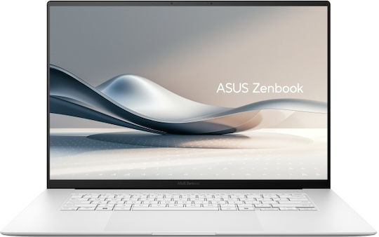 Asus Zenbook S 16 OLED UM5606WA-OLED-RK276X UM5606WA-RK276X 16" 120Hz (Ryzen AI 300 Series-9 HX 370/32GB/1TB SSD/W11 Pro) Scandinavian White (GR Keyboard)