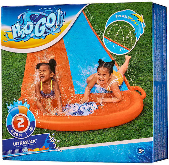 Double Water Slide 488 Cm – Hose Connection Fun 2 Children