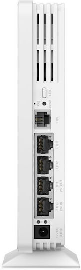 TP-LINK EAP650-Desktop v1 Точка за достъп с Mesh Wi‑Fi 6 Двулентов (2.4 и 5GHz) Единичен комплект