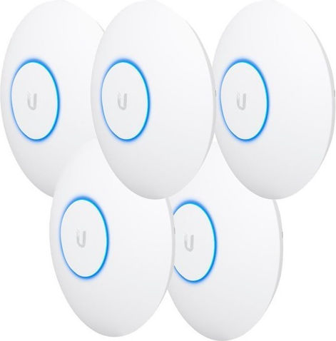 Ubiquiti UniFi AC HD Access Point Wi‑Fi 5 Dual Band (2.4 & 5GHz) σε Πενταπλό Kit