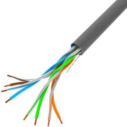 Lanberg U/UTP Cat.5e (Gigabit) Cablu De Rețea Ethernet 100m Gri