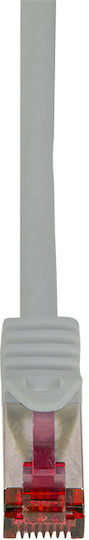 LogiLink S/FTP Cat.6 (Gigabit) Network Cable Ethernet 0.25m Gray
