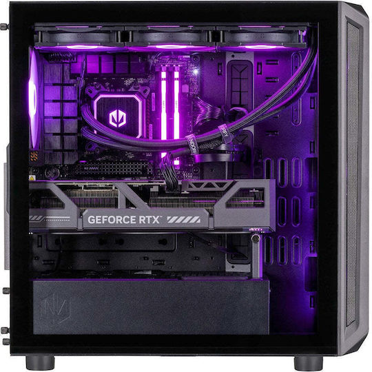 Actina Desktop PC Gaming (Ryzen 9-9900X/32GB DDR5/2TB SSD/GeForce RTX 5080/Fără Sistem De Operare)