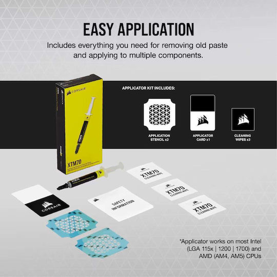Corsair XTM70 Extreme Performance Thermal Paste 3gr