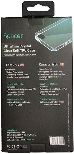 Husă Telefon Spacer Huawei P9 Transparentă Tip Back Cover Material TPU Flexibil Ultra Subțire "spt-ut-hw.p9"