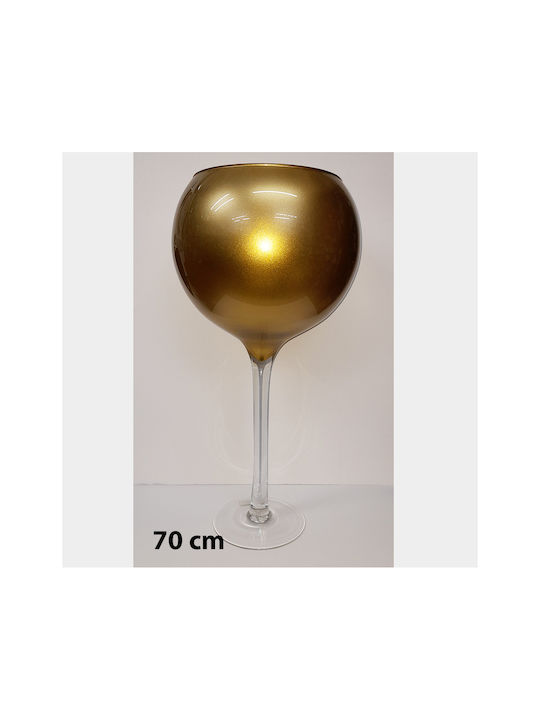 Kaemingk Glass Water made of Glass in Gold Color